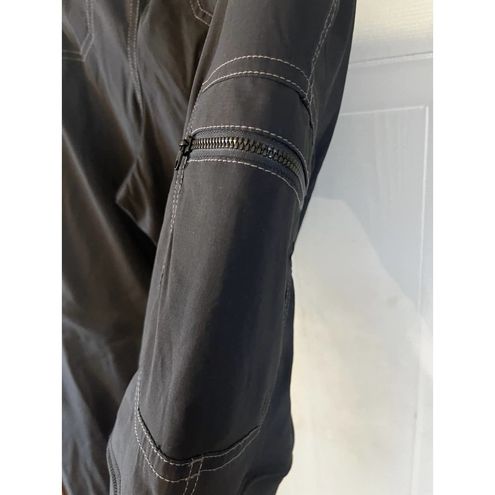 Kuhl Kliffside Convertible Cargo Hiking Pants Zip Pockets Gray Women's Size  14 - $38 - From Vlada