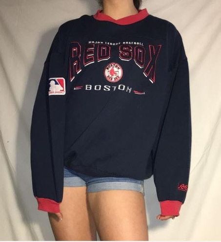 Vintage 00s Stone Lee Sport Boston Red Sox Sweatshirt - Large