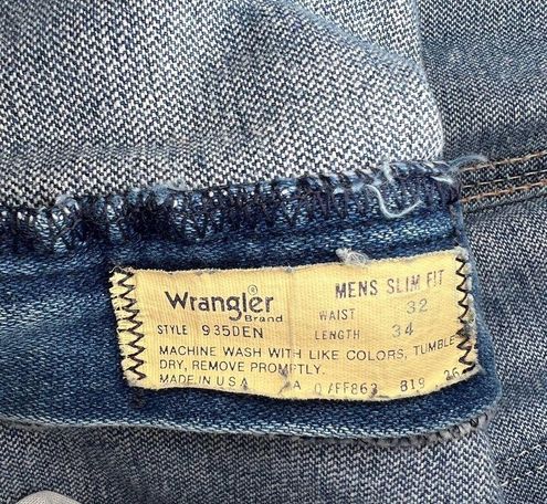 Wrangler Slim Fit High-Rise Cowboy Cut Jeans