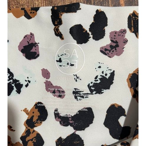 Sage Collective Leopard Print High Waist Leggings size MEDIUM - $27 - From  Markie
