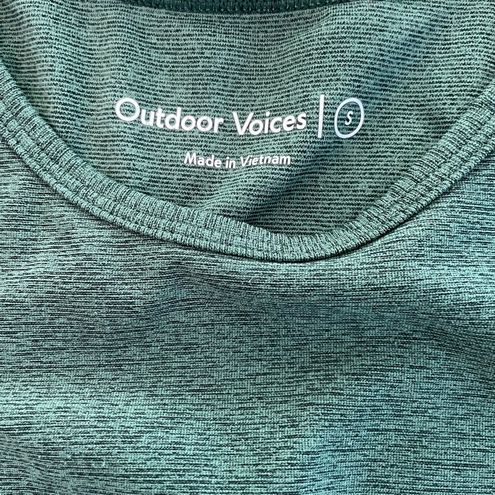 Outdoor Voices Athena Sports Bra Hunter Green - $28 - From Hilary