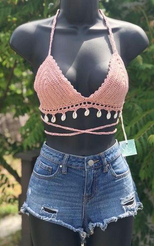 Bohemian Crocheted Bralette Top Size Small - $18 New With Tags - From Bree