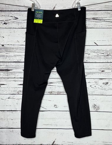 Tek Gear NWT Size XL Mineral Black High Rise Athletic 7/8 Leggings w/  Pockets - $20 New With Tags - From Gabrielle