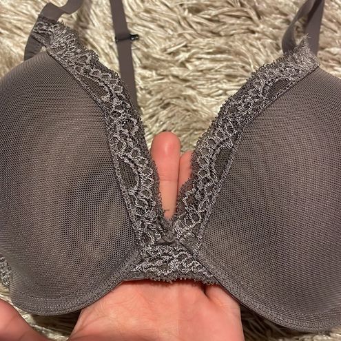 Simply Vera Vara Wang NWOT Padded Gray 34D Bra Size undefined