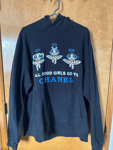 Authentic Mega Yacht Shirt All Good Girls Go To Chanel Bad Girls Go To  Gucci XL