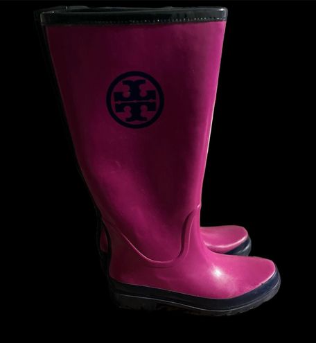 Tory Burch Rain Boots Pink Size 9 - $55 (72% Off Retail) - From Nadia