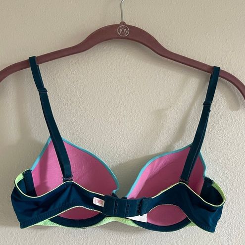 Victoria's Secret Victoria secrets pink bra size 32B blue - $10 - From shana