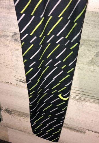 Nike Pro leggings green and black leggings workout pants size small gym  Multiple - $30 - From Paydin