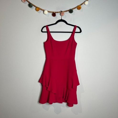 BCBG MaxAzria berry ruffle dress Size 2 31 From Lindsey