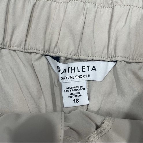 NWT Athleta Skyline Pant II Abalone Gray Size 18