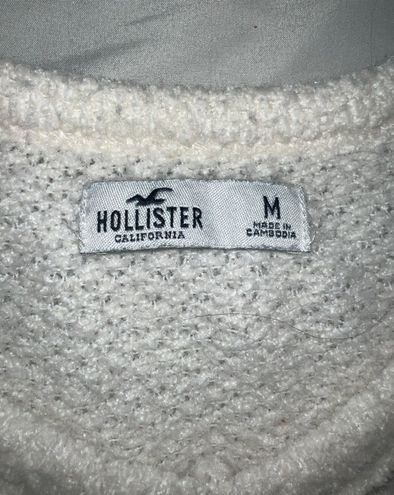 Hollister White Sweater Size M - $10 (77% Off Retail) - From Kathryn