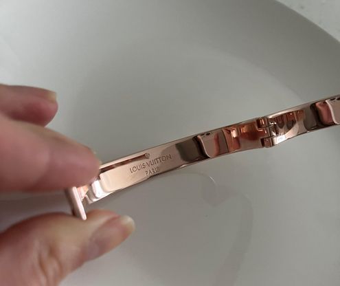 Louis Vuitton Nanogram Cuff - Pink Gold Multiple - $250 (65% Off