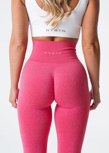 NVGTN Seamless Contour Leggings Pink Size M - $38 (24% Off Retail) New With  Tags - From Serenah