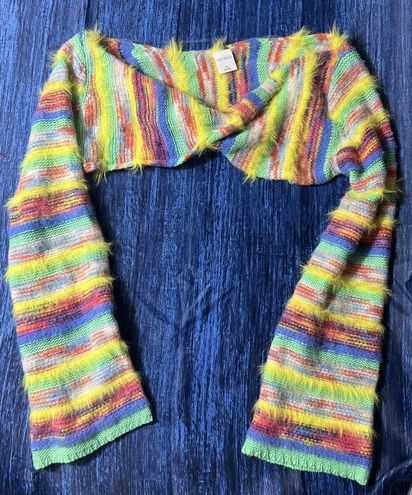 wild fable, Sweaters, Wild Fablemrib Knit Shrug Multicolor Sweater