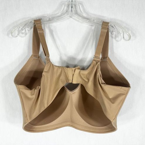 Auden Plus Size 42DD Bra Lightly Lined Wirefree Beige Stretch Adjustable  1323 - $19 - From Bailey