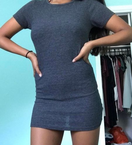 Brandy Melville Dress Gray - $12 (73% Off Retail) - From gianna