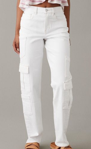 American Eagle Cargo Pants White Size 23 - $65 New With Tags - From Jackie