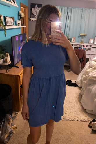 Kohls Vylette T-shirt dress Blue Size L 