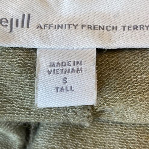 J.Jill Pure Jill Affinity‎ French Terry Pants Size S Tall Sage Green