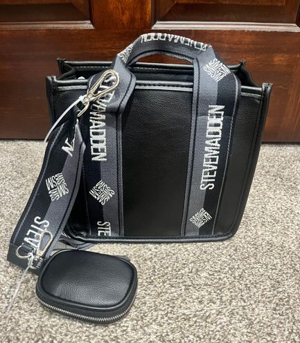 Steve Madden Crossbody Purse Black - $65 (35% Off Retail) New With Tags -  From Kylie