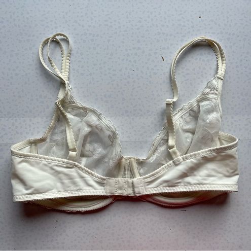 Wacoal Flower Fields Sheer Underwire Bra Size 38D - $29 - From Paige