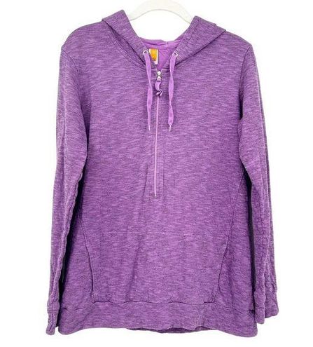 Lucy Activewear Full Zip Hoodie Jacket Women's Size L Purple