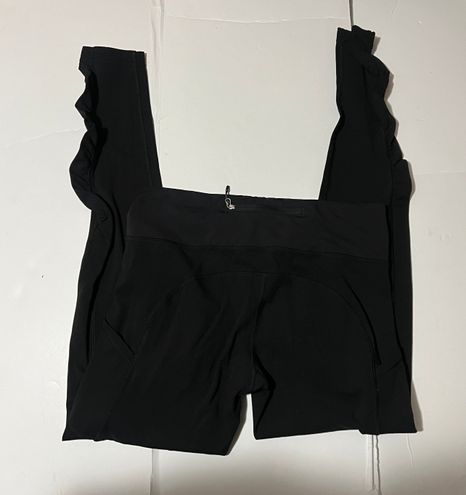 Lululemon  Speed Tight Ruched Leggings Black Size 8 - $45 - From Lexa