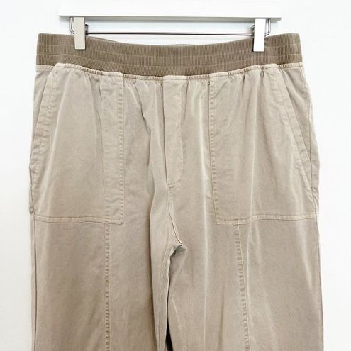Soft Surroundings Medina Roll Tab Pull On Casual Pants Tan Size Large 14-16  - $29 - From Kelsey