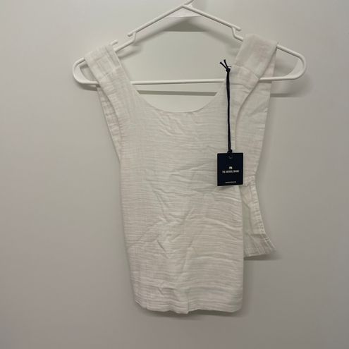 The Normal Brand NWT White Ivory Kalo Open Back Tank Size M - $29 (56% Off  Retail) New With Tags - From Hailey