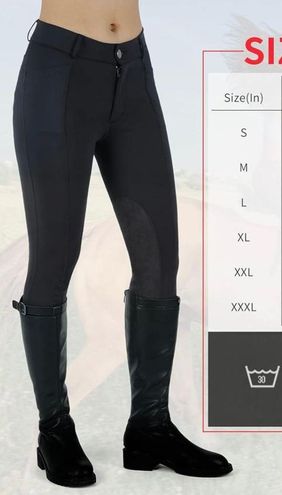 Beroy Horse Riding -Pants Women Equestrian-Breeches - Ladies Training  Horseback Riding Tights Full Seat Silicone Pockets Black Size 12 - $23 New  With Tags - From jello