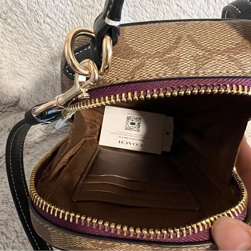 Coach CC761 Disney X Coach Eva Phone Crossbody In Signature Canvas