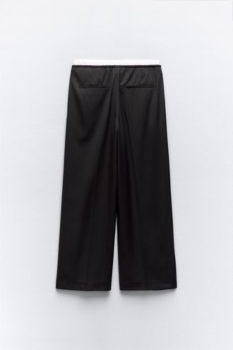 Zara COMBO BOXER PANTS