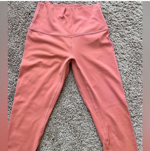 Lululemon Align Leggings Orange Size 4 - $51 (47% Off Retail) - From Justice