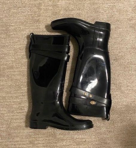 Coach talia rain on sale boots