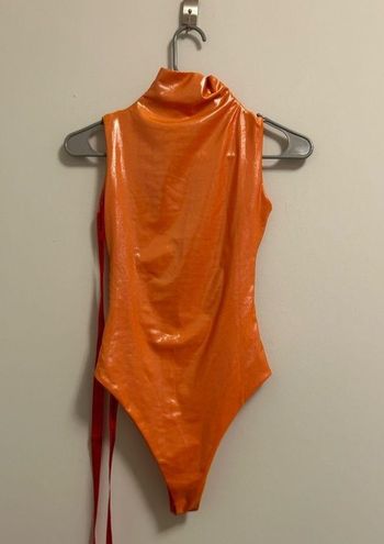 Coucoo NWT SAA Bodysuit in Bright Orange size Small (S) - $90 New With Tags  - From alyssa