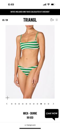 Triangl Swimsuit Set - $81 (18% Off Retail) New With Tags - From Samantha