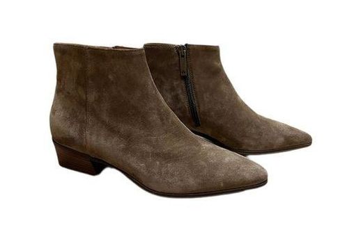 Aquatalia Fuoco Brown Suede Bootie size 6 200 From Eva