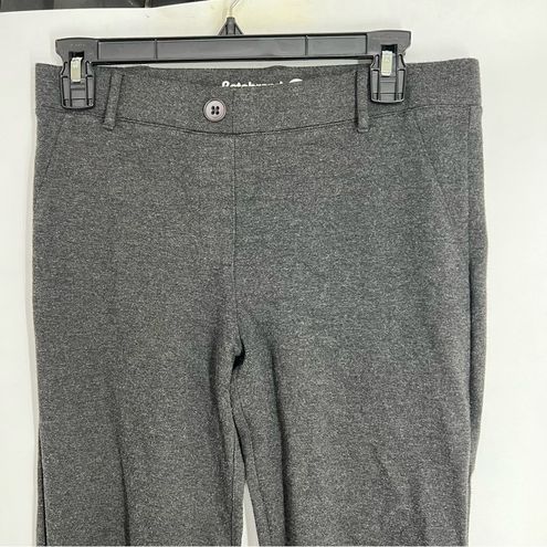 Betabrand Bootcut Dress Yoga Pants Size medium petite Charcoal