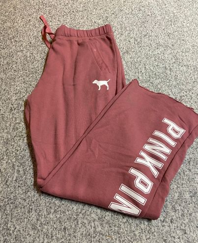 PINK - Victoria's Secret Sweatpants Size L - $10 - From Catelyn