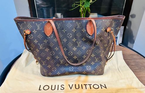 Louis Vuitton // Brown Monogram Neverfull MM Tote Bag – VSP