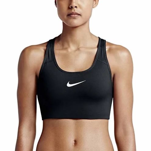 Nike Black Dri-FIT Swoosh Sports Bra (XL) - $30 (31% Off Retail