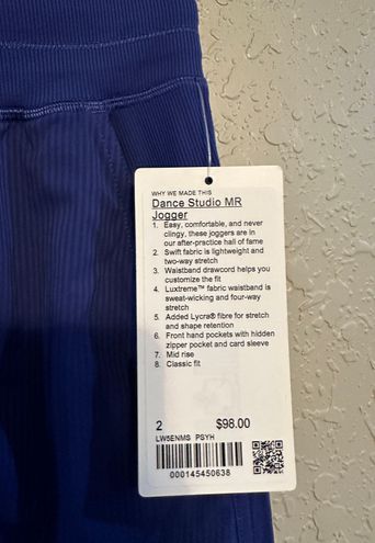 Lululemon Dance Studio Jogger Blue Size 2 - $60 (38% Off Retail