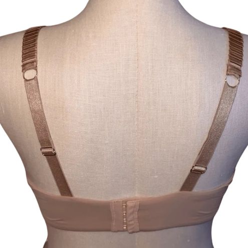 Thirdlove Full Figure Nude 24/7 Classic T-Shirt Bra 42D Tan Size 42