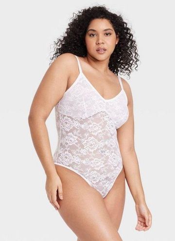 Colsie White Lace Bodysuit Size L - $15 (40% Off Retail) New With Tags -  From linda