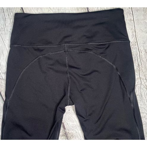 Victoria's Secret Sport Knockout Black Leopard Mesh Capri Leggings Size M -  $27 - From Monika