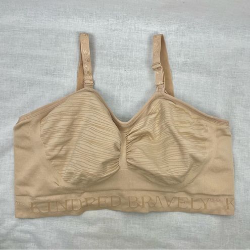 Sublime® Hands-Free Pumping & Nursing Bra- Beige