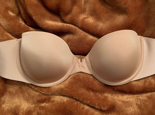 Victoria's Secret Victoria Secret Sexy Illusions Lightly Lined Strapless Bra  Tan Size M - $13 (74% Off Retail) - From Samaria