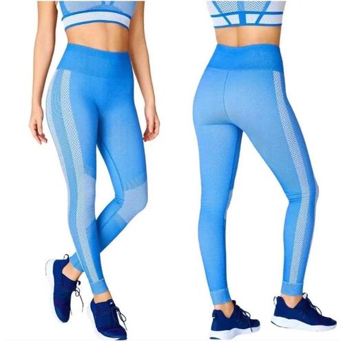Fabletics High-Waisted Seamless Check Leggings Size L - $55 New