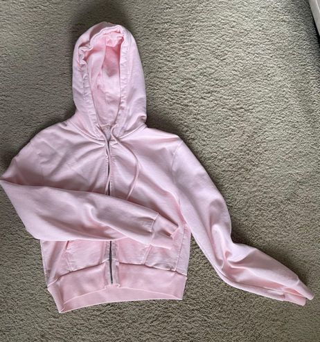 Brandy Melville /John Galt Crystal Hoodie Pink - $15 (46% Off