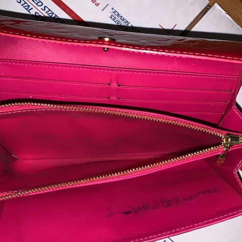 Louis Vuitton, Bags, Ultra Rare Htf Louis Vuitton Vernis Barbie Hot Pink  Wallet